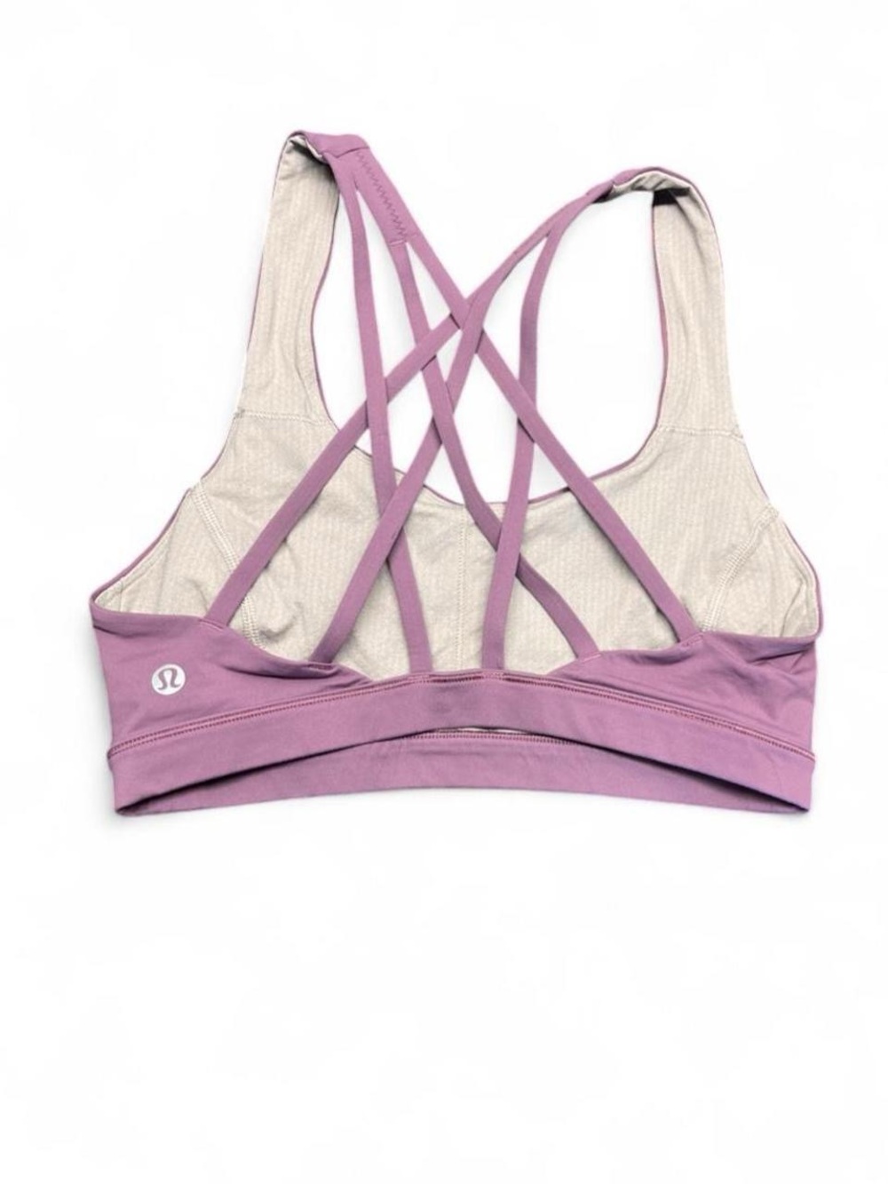 lululemon athletica Strappy Crisscross Sports Bra in Lavender